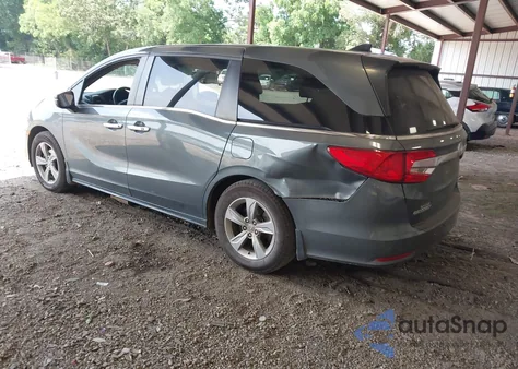 2019 Honda Odyssey Ex-L from USA, damaged, VIN 5FNRL6H72KB046498